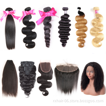 Wholesale Double Drawn Raw Indian Virgin Cuticle Aligned Hair, ISEE HAIR Top Quality Human Hair Bundles